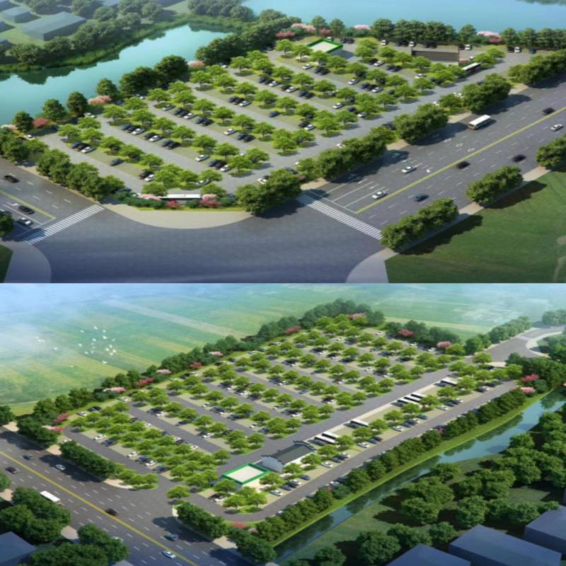 舒城縣杭埠鎮(zhèn)園林大道和香樟大道停車場工程項(xiàng)目簡介